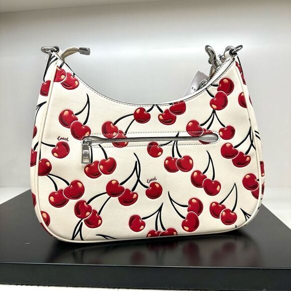 NWT❤️ COACH CY696 Teri Hobo Bag With Cherry Print CROSSBODY SATCHEL - Picture 5 of 9